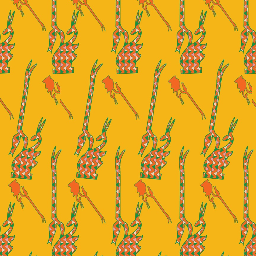 Female Chi wara, Bambara people, Mali by © 2025 Anna Okumu Mbogo for UndaMeta