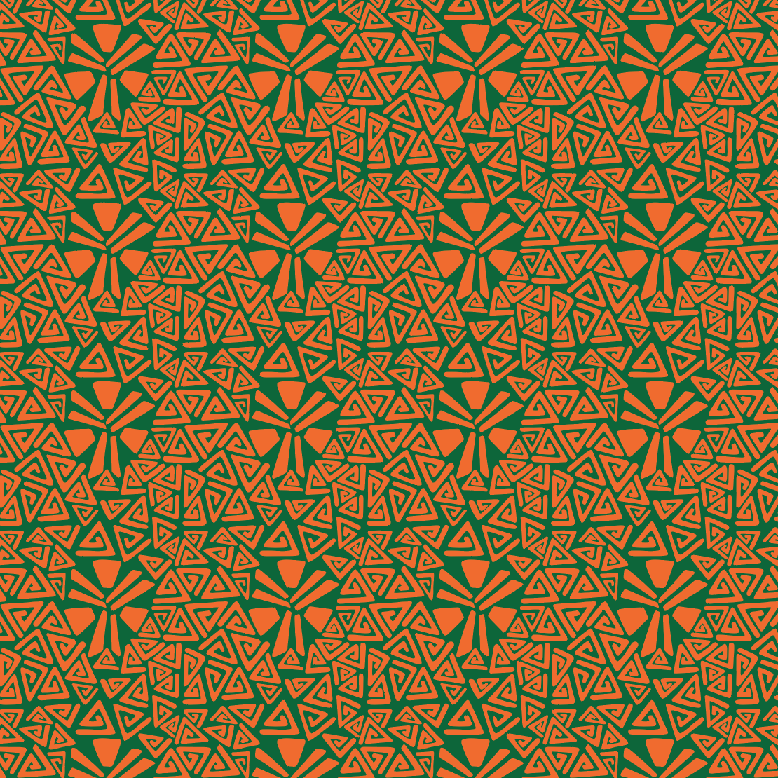 Fire Wood Bloom pattern design by © 2025 Maxwell Omondi for UndaMeta