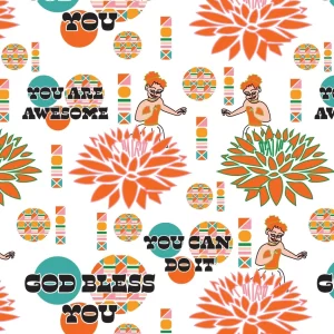 The Lotus and Fairy by © 2025 Anna Okumu Mbogo for UndaMeta