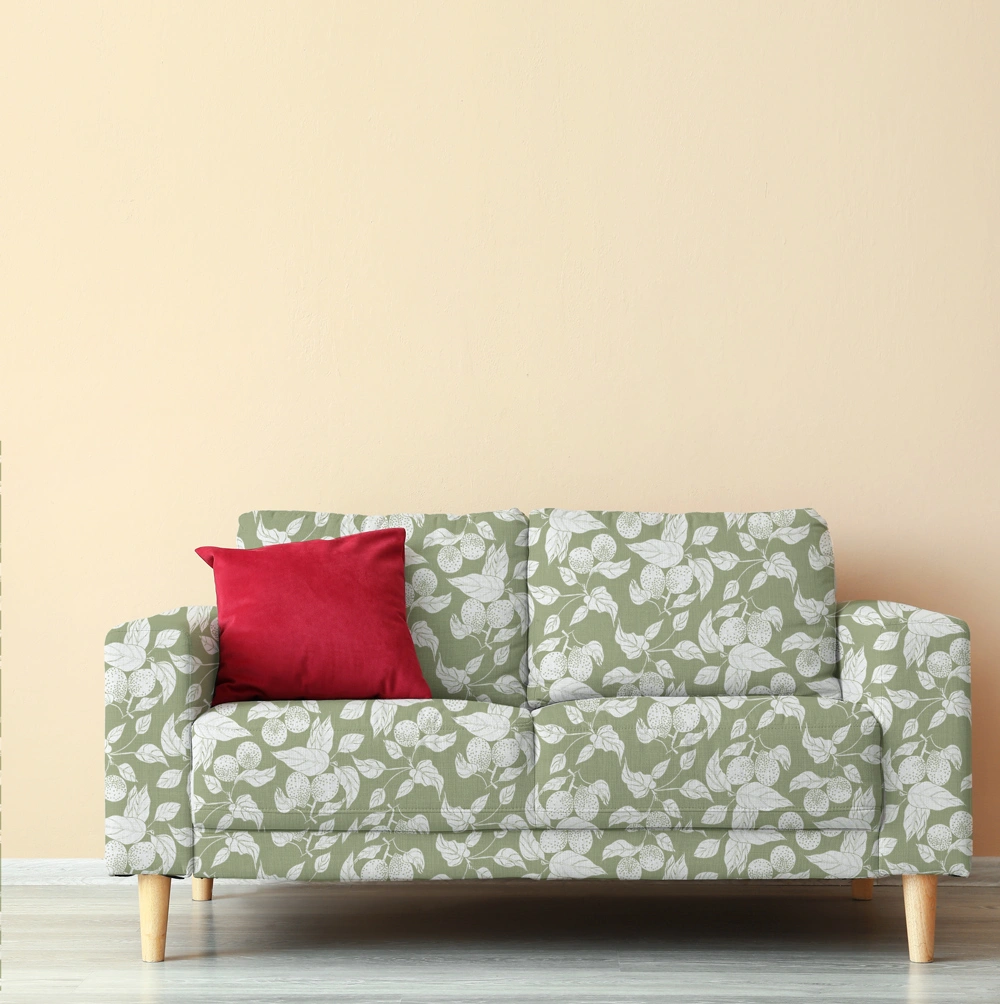 Avocado Sprout sofa set mockup by © 2025 Nanjala Design for UndaMeta