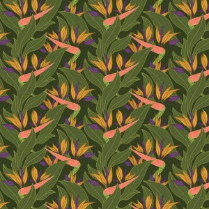 Jungle Crane Lily by © 2025 Untidylines for UndaMeta