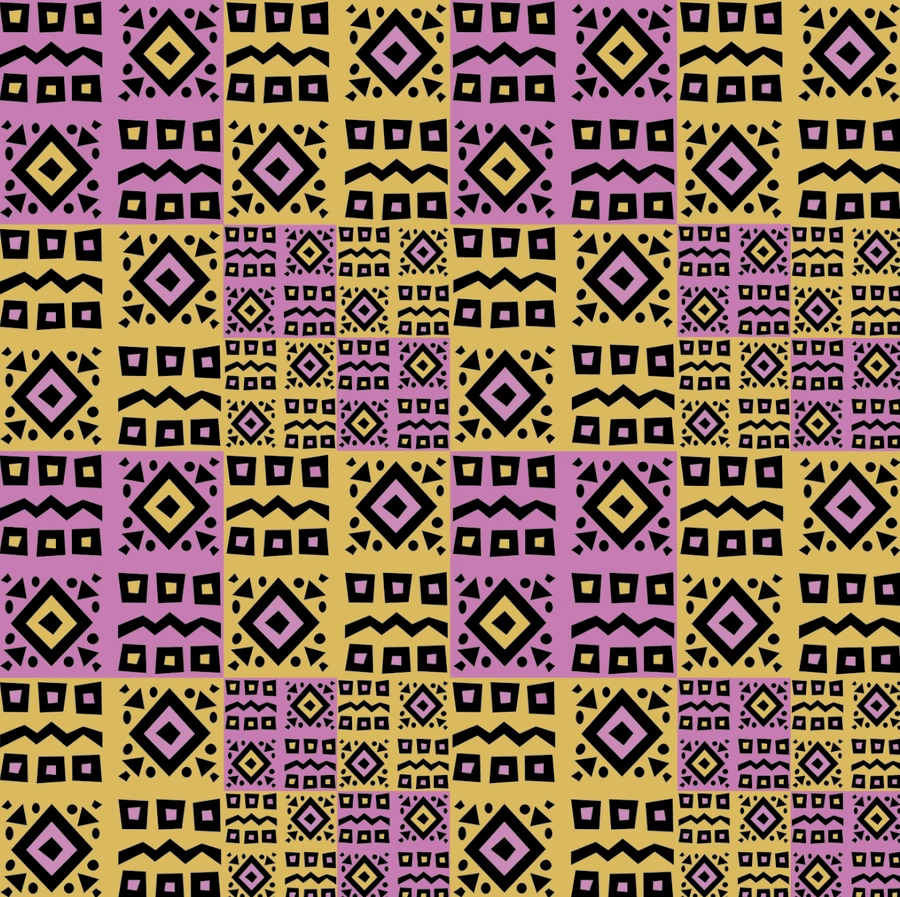 Dyalli 02 pattern design by Sanja Rocco for Undameta