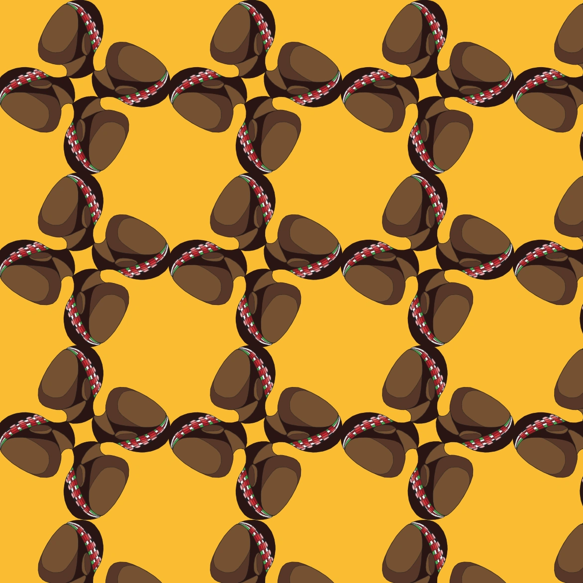 HeadLace pattern design by Khaleel Makari for UndaMeta