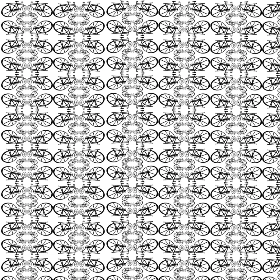 Njigi print, a simple bicycle black and white by Art_Nyamao for UndaMeta