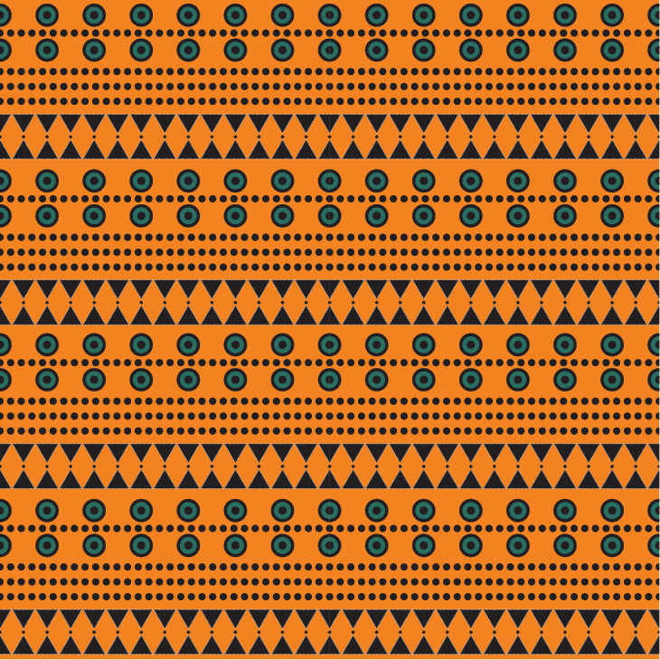 African Geometric Fabric-Savannah Rhythm © 2026 Sally K for UndaMeta