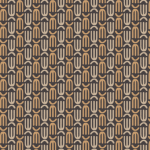 Kichanuo, as the name suggests, the hand drawn print is inspired by the afro comb. 3 Colourways © 2026 Allan Gachuhi for UndaMeta