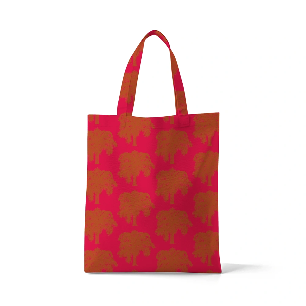 Doum Palm Afroneon tote bag © Nanjala Design 2026 for UndaMeta