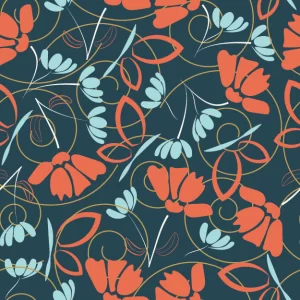 Midnight Coastal Bloom © Sally K 2026 for UndaMeta